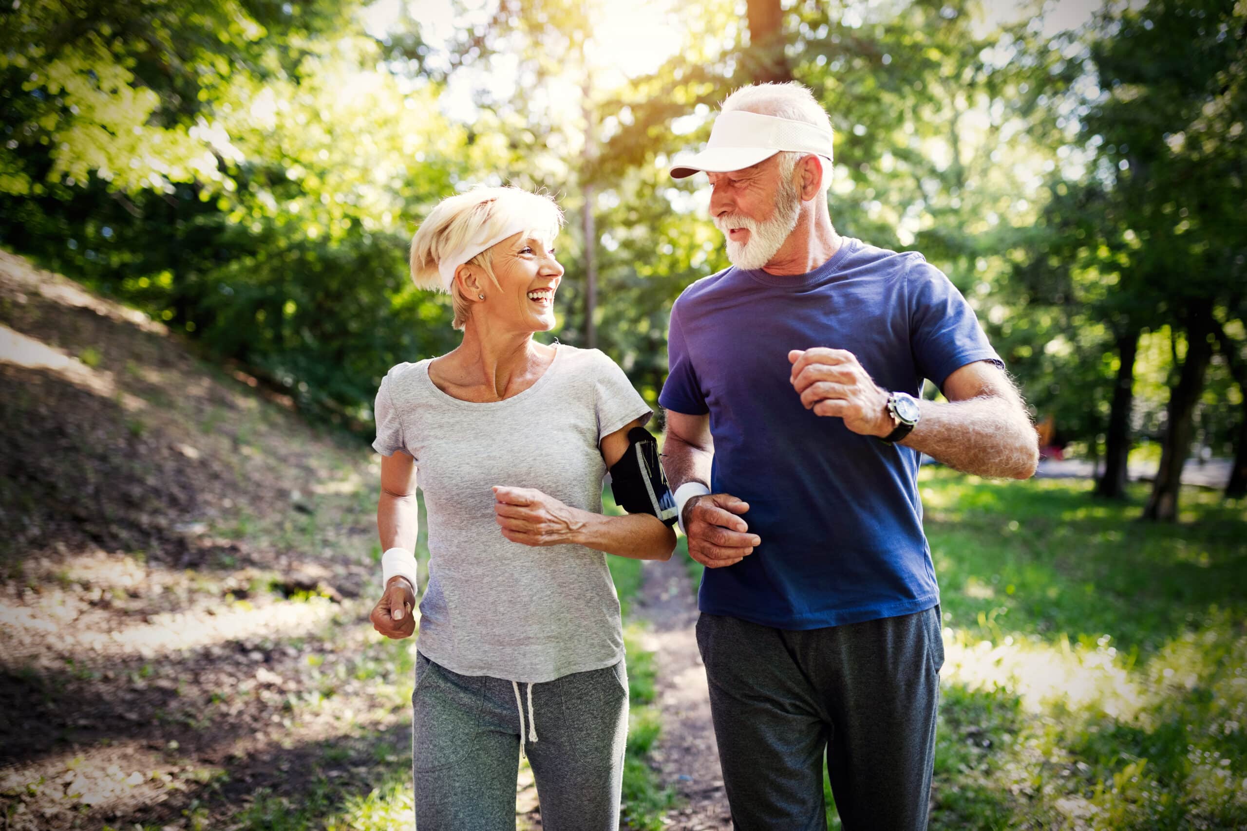 Descubra correr ou caminhar após os 60 anos